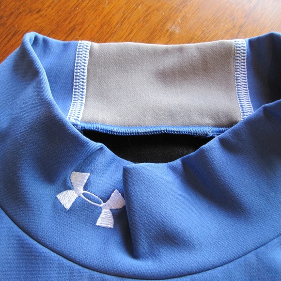 Under Armour cold gear mock neck top sz XXL - Picture 4 of 7